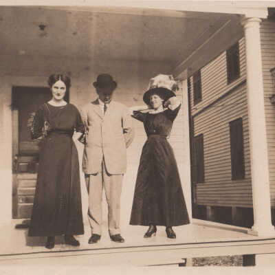 Unknown man and women