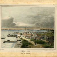 Key West Seaport Lithograph