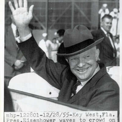 President Dwight D. Eisenhower in Key West