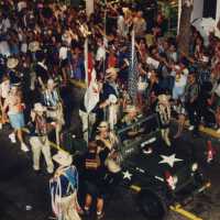 A float in the parade.