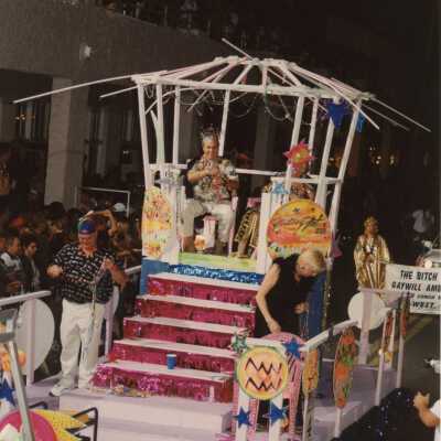 Fantasy Fest king and queen.