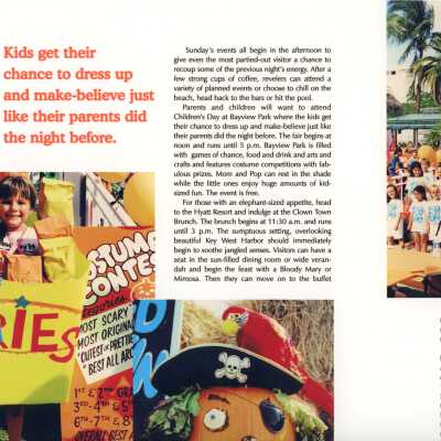 Page 76 and 77 from a magazine blown up and put on glossy page.