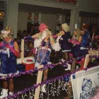 Float in the parade.