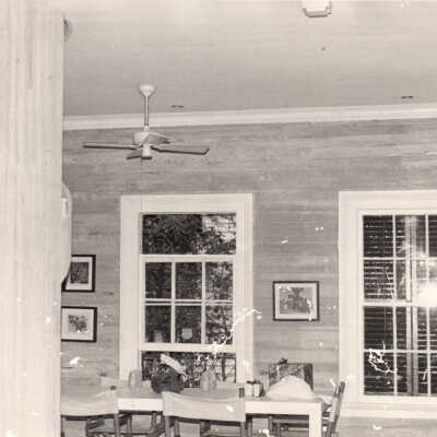 Interior of the home of Mark Rice