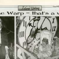 Multiple pictures in the Island Living newspaper of Children