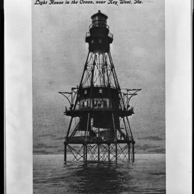 American Shoal Lighthouse: Copyright: © Key West Art & Historical Society; Origformat: Negative; Resolution: 300 dpi