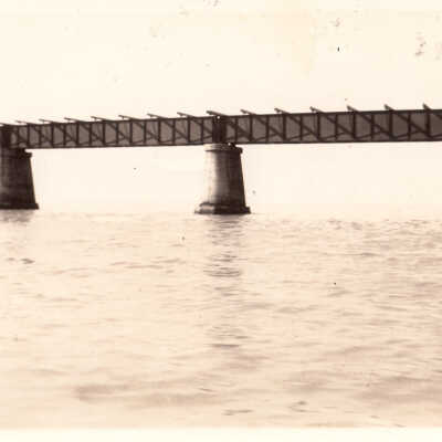 Old Seven Mile Bridge Construction