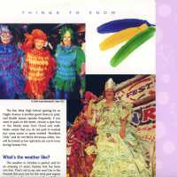 Page 96 and 97 from a magazine blown up and put on glossy paper.