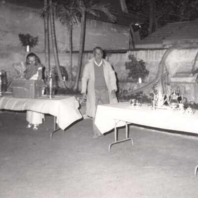 Unknown duo at outdoor event: Copyright: © Key West Art & Historical Society; Origformat: Print-Photographic