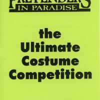 Costume competition entry booklet.