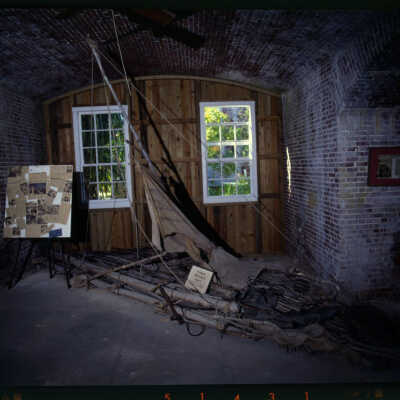 Fort East Martello Museum Cuban Raft Display
