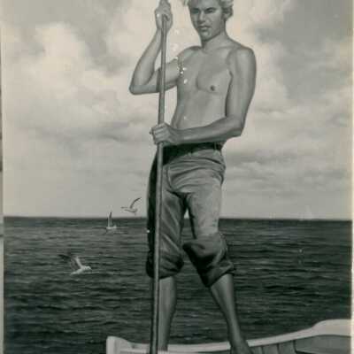 Sponge Fisherman Painting by Alton Lowe