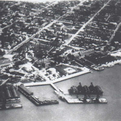 Aerial View of Naval Station Key West