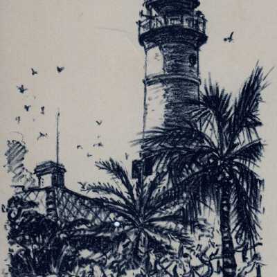 Key West Lighthouse: Copyright: © Key West Art & Historical Society; Origformat: Print-Photographic