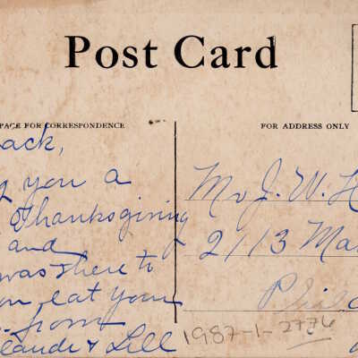 Thanksgiving: © Key West Art & Historical Society