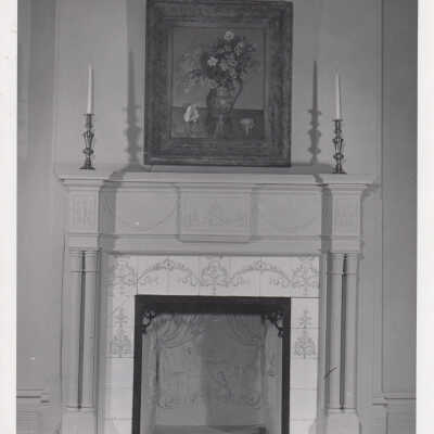 Fireplace in the Key West Woman's Club
