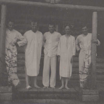 Unknown men in pajamas: Copyright: © Key West Art & Historical Society; Origformat: Print-Photographic