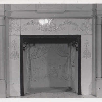 Fireplace in the Key West Woman's Club