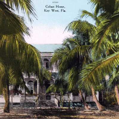 Cuban Home, Key West, Fla.