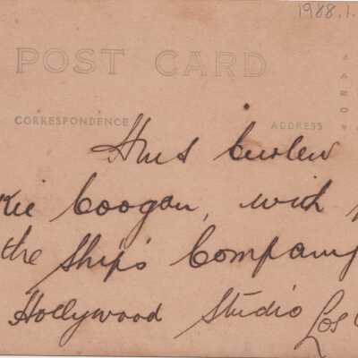 Jackie Coogan with part of the ship’s company: © Key West Art & Historical Society