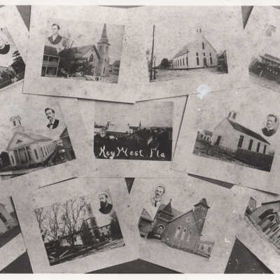 Collage of Key West Churches around 1900