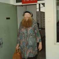 An unknown man.