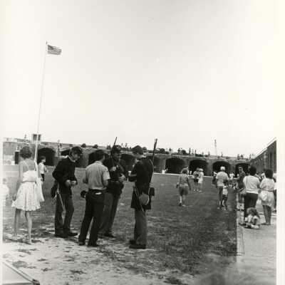 Interior of Fort Zachary Taylor