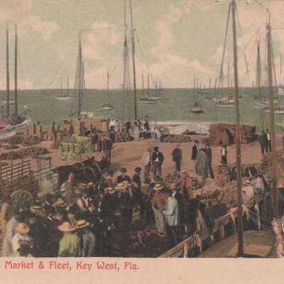 Sponge Market & Fleet, Key West