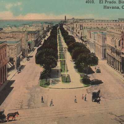 El Prado, Bird’s Eye View, Havana, Cuba