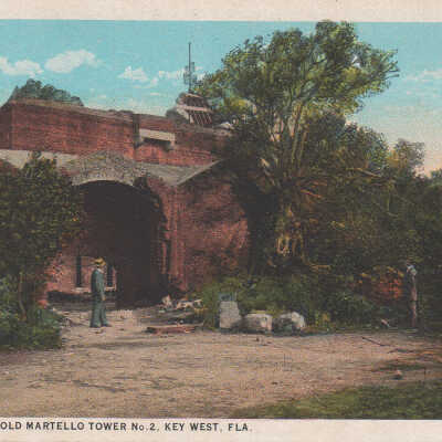 Entrance to Old Martello Tower Number 2