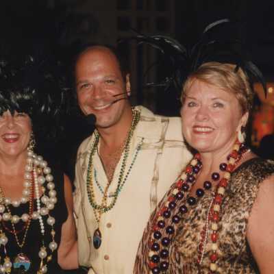 Three unknown people.