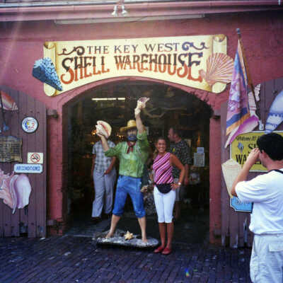 The Key West Shell Warehouse Sign