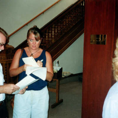 Mandy Bolen at the Custom House