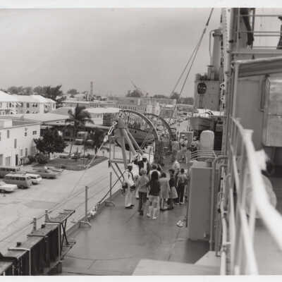 U.S.S. BUSHNELL at the Naval Station