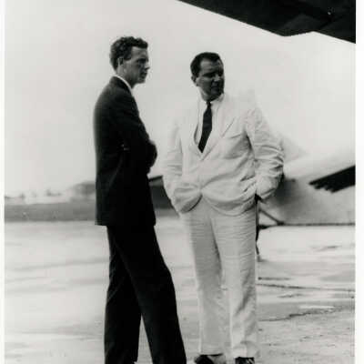 Charles A. Lindbergh and Juan T. Trippe