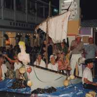 A float in the parade.