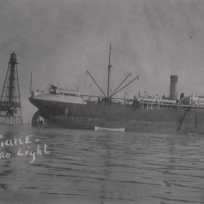 S.S. Louisiane at Sombrero Light: Copyright: © Key West Art & Historical Society; Origformat: Print-Photographic