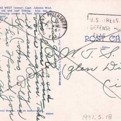 This Catch Caught on Charter Fishing Boat MAE WEST: © Key West Art & Historical Society