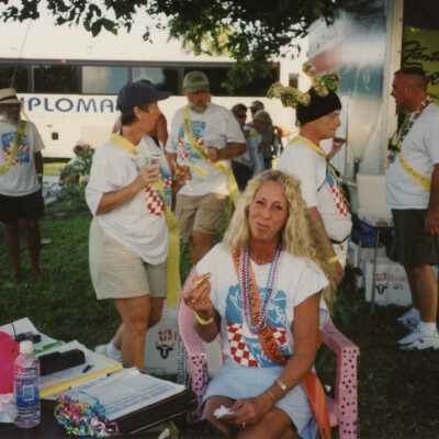 A group of unknown people.