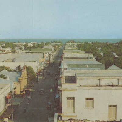 View of Key West from Roof of the Concha Hotel, Key West, Fla.