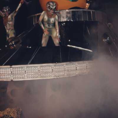 A float in the parade.