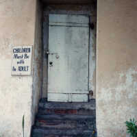 Key West Lighthouse door