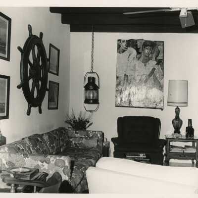 Interior of Tennessee Williams House