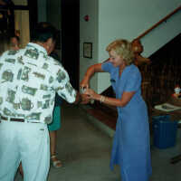 Claudia Pennington at the Custom House