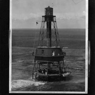 Carysfort Reef Lighthouse: Copyright: © Key West Art & Historical Society; Origformat: Negative; Resolution: 300 dpi