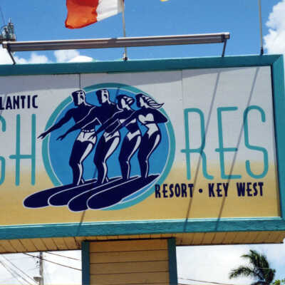 Atlantic Shores Resort Sign