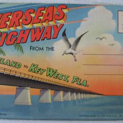 Overseas Highway from the Mainland to Key West, Fla.