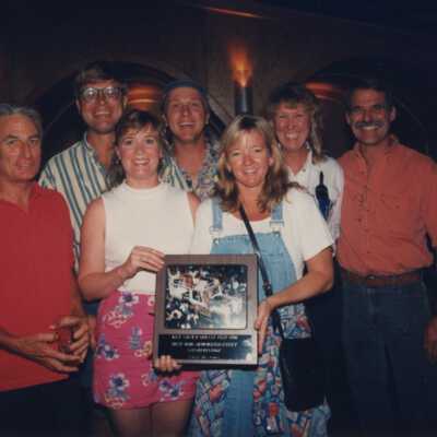 Unknown group of people at the Call of the Wild Awards ceremony.