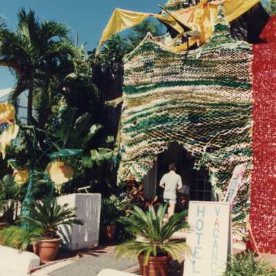 LaTeDa decorated for Fantasy Fest.