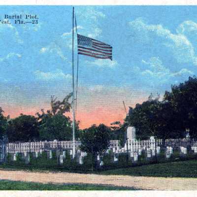 "Maine" Burial Plot, Key West, Fla.